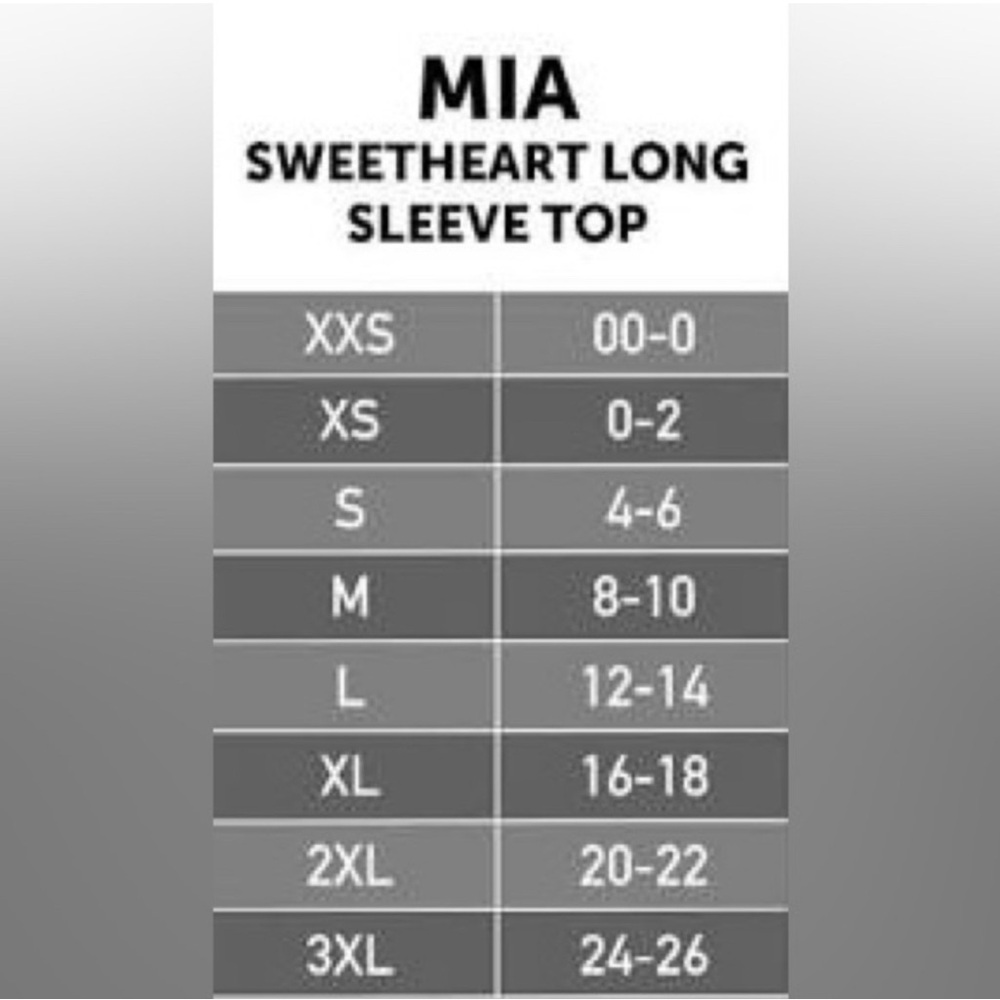 LuLaRoe Mia • Sweetheart Neckline • Long Sleeve Top - Picture 6 of 6